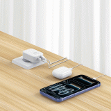 SWISSTEN SKLÁDACÍ SÍŤOVÝ ADAPTÉR FoldCHARGE GaN 1x USB-C 20W + 1x USB-A 18W QC, BÍLÁ