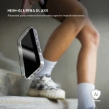 Ultra odolné tvrzené sklo FIXED Long-Life s Anti-dust aplikátorem pro Apple iPhone 15, černá