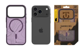 Zadní kryt Tactical MagForce Hyperstealth Sika pro Apple iPhone 17 Pro / 18 Pro, burgundy smoky
