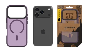 Zadní kryt Tactical MagForce Hyperstealth pro Apple iPhone 17 Pro / 18 Pro, burgundy smoke