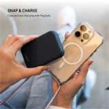 Pouzdro FIXED MagPure Neck s růžovou šňůrkou na krk pro Apple iPhone 18 Pro Max