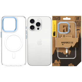 Zadní kryt Tactical MagForce 2.0 pro Apple iPhone 16 Pro, modrá