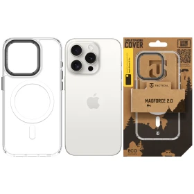 Zadní kryt Tactical MagForce 2.0 pro Apple iPhone 15 Pro, černá