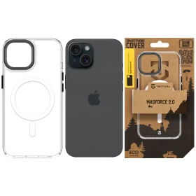Zadní kryt Tactical MagForce 2.0 pro Apple iPhone 15, černá