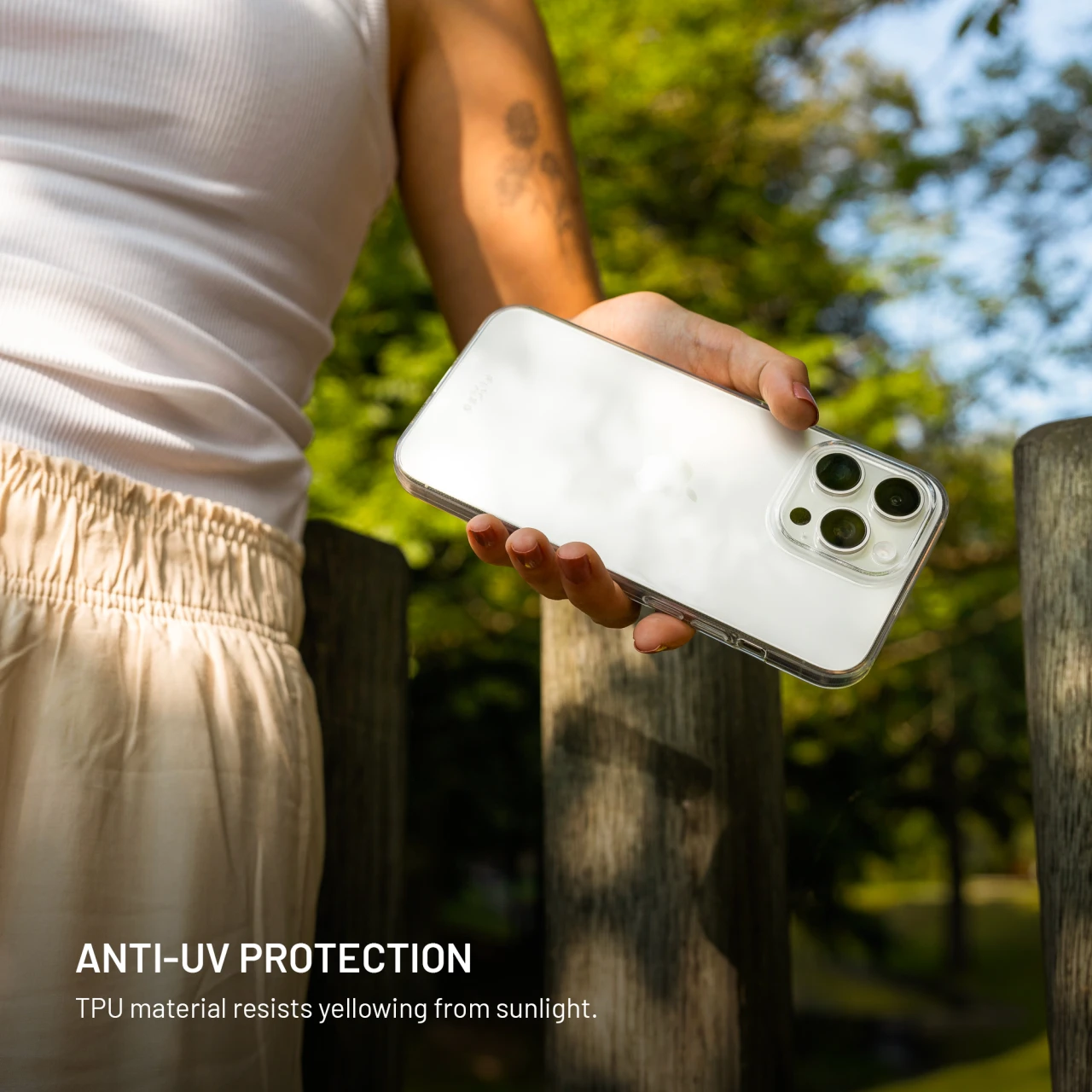 Gelový kryt FIXED Story AntiUV pro Xiaomi Redmi 17 4G, čirá