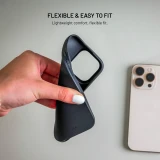 Zadní pogumovaný kryt FIXED Story pro Xiaomi Redmi 17 4G, černá