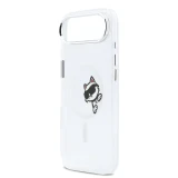 Karl Lagerfeld IML Choupette Peekaboo MagSafe Zadní Kryt pro iPhone Air Transparent