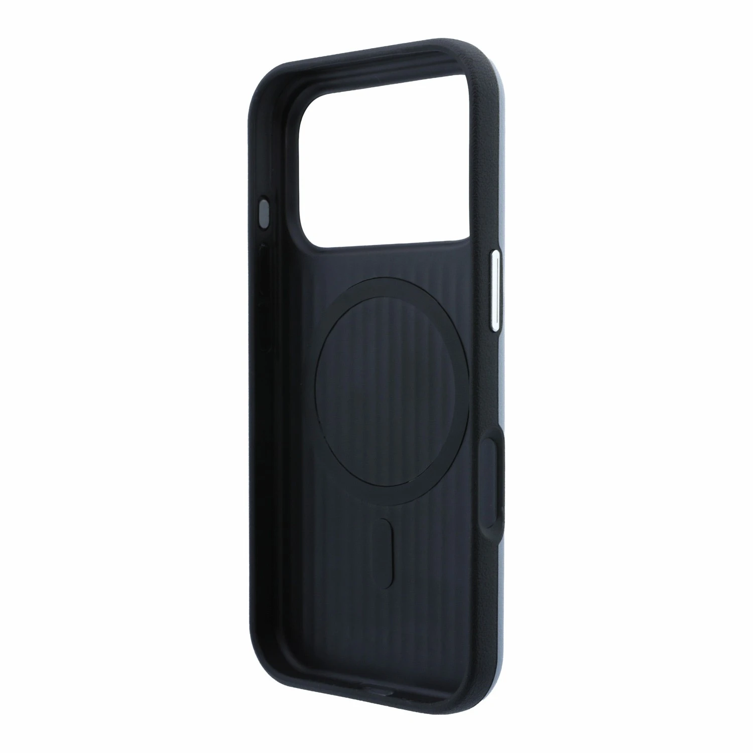 Karl Lagerfeld PU Semi Wrap Smooth Sketch Bodies Magsafe Zadní Kryt pro iPhone 18 Pro Max Blue 