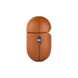 Kožené pouzdro FIXED PodsLeather pro Apple AirPods 3, hnědá