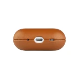 Kožené pouzdro FIXED PodsLeather pro Apple AirPods 3, hnědá