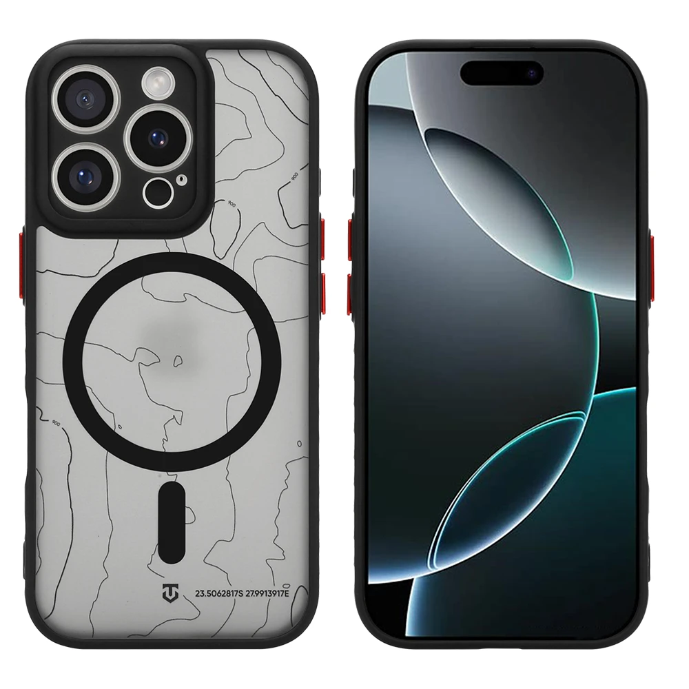 Tactical MagForce Warthog Kryt pro Apple iPhone 16 Pro Asphalt