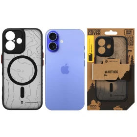 Zadní kryt Tactical MagForce Warthog pro Apple iPhone 16, asphalt