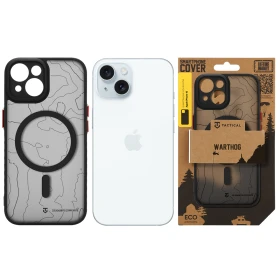 Zadní kryt Tactical MagForce Warthog pro Apple iPhone 15, asphalt