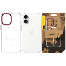 Zadní kryt Tactical MagForce 2.0 pro Apple iPhone 17, burgundy