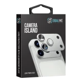 OBAL:ME Camera Island Ochrana Čoček pro Apple iPhone 17 Pro Max Silver