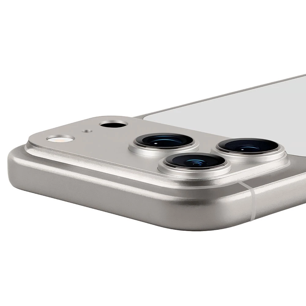 OBAL:ME Camera Island Ochrana Čoček pro Apple iPhone 17 Pro Silver