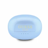 Guess Metallic Finish Classic Logo OWS Bezdrátová Sluchátka Light Blue