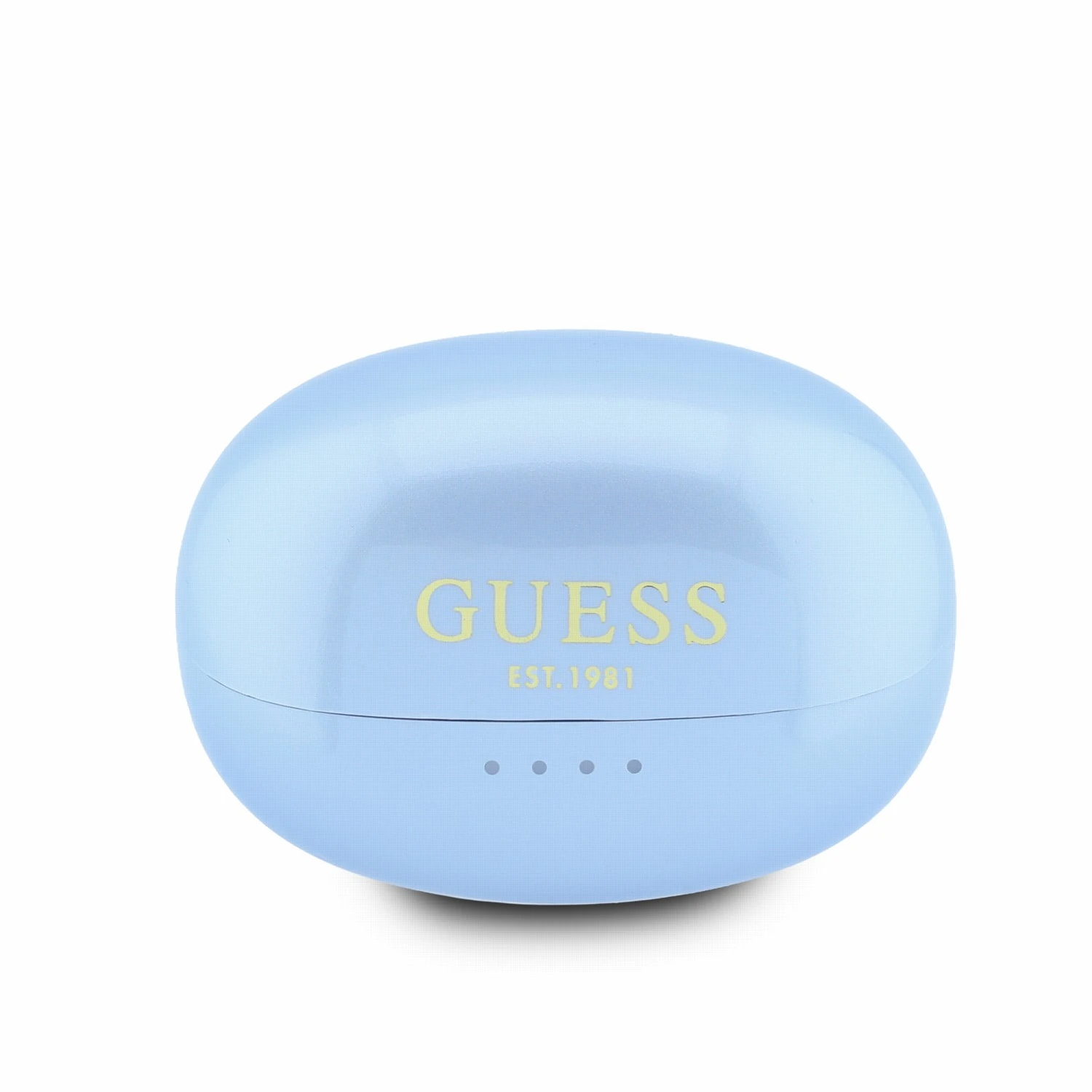 Guess Metallic Finish Classic Logo OWS Bezdrátová Sluchátka Light Blue