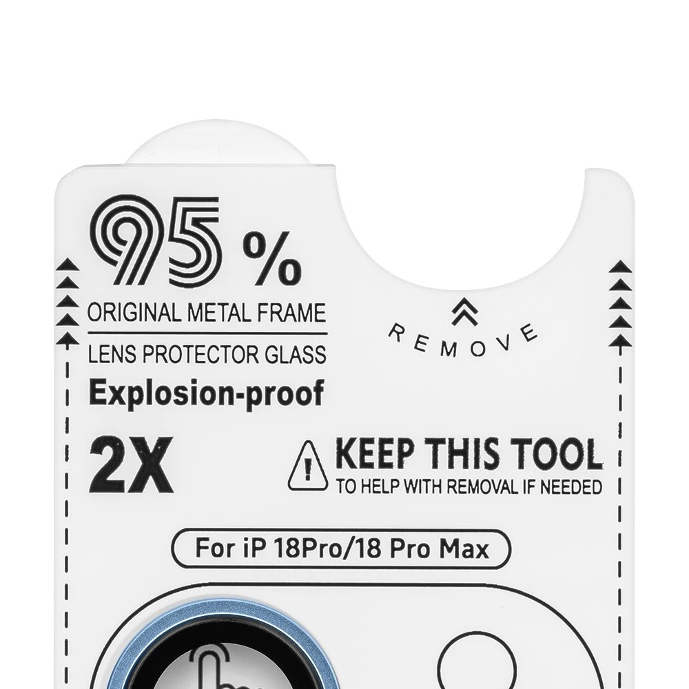 OBAL:ME Ochrana Čoček pro Apple iPhone 18 Pro/18 Pro Max Light Blue