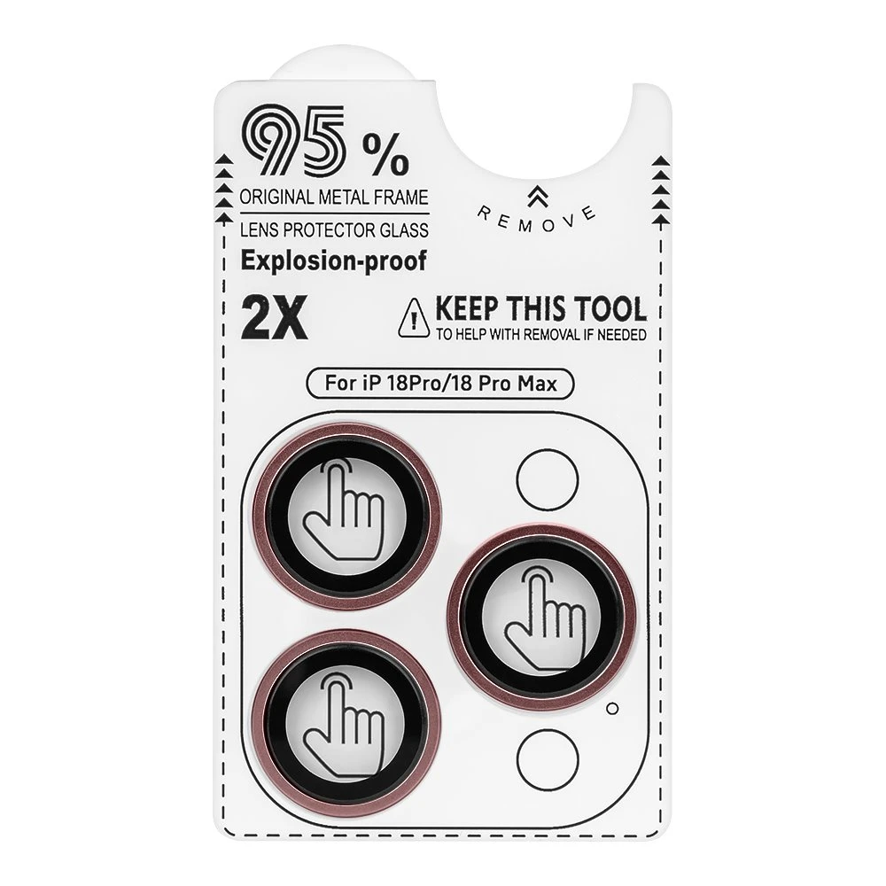 OBAL:ME Ochrana Čoček pro Apple iPhone 18 Pro/18 Pro Max Dark Cherry