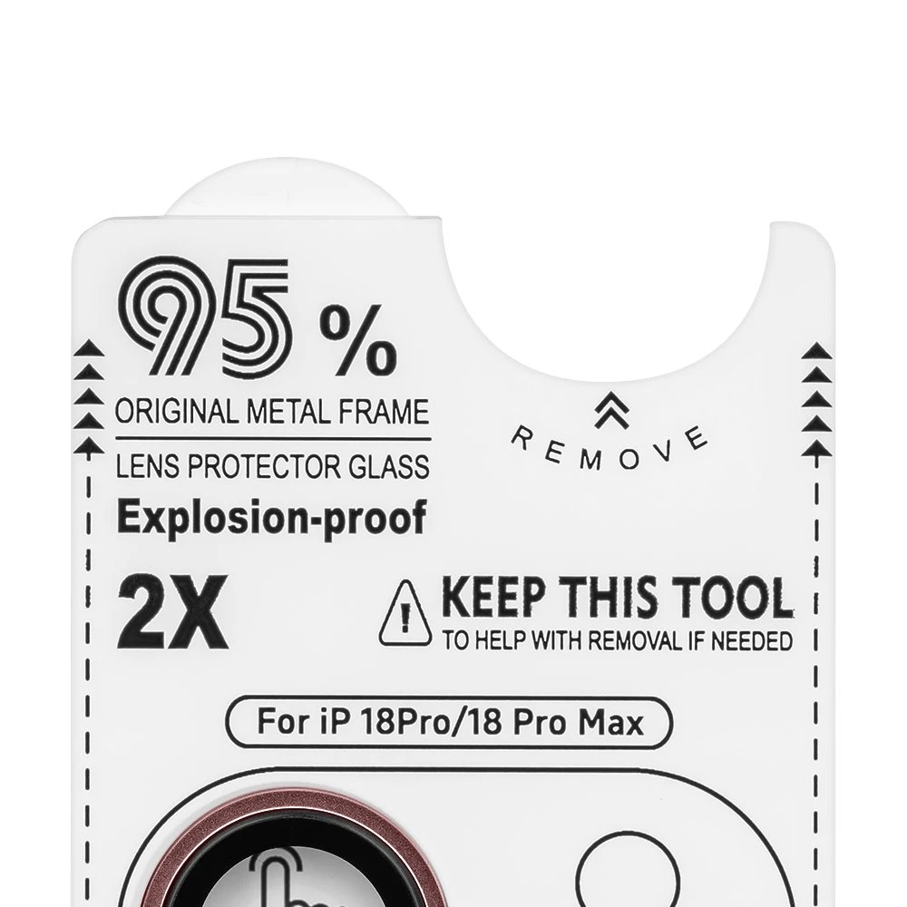 OBAL:ME Ochrana Čoček pro Apple iPhone 18 Pro/18 Pro Max Dark Cherry