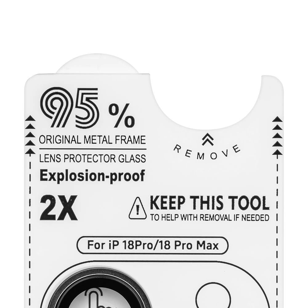 OBAL:ME Ochrana Čoček pro Apple iPhone 18 Pro/18 Pro Max Black