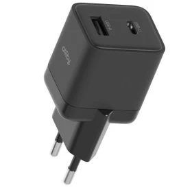 Nabíječka do sítě Allity ATC-01-20WAC 20W, 1xUSB, 1xUSB-C, černá