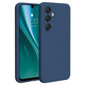 Silikonové pouzdro Etteri pro Samsung Galaxy A36 5G, modrá