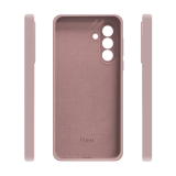Silikonové pouzdro Etteri pro Samsung Galaxy A36 5G, růžová