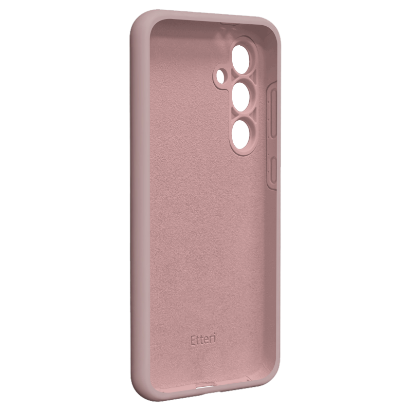 Silikonové pouzdro Etteri pro Samsung Galaxy A36 5G, růžová