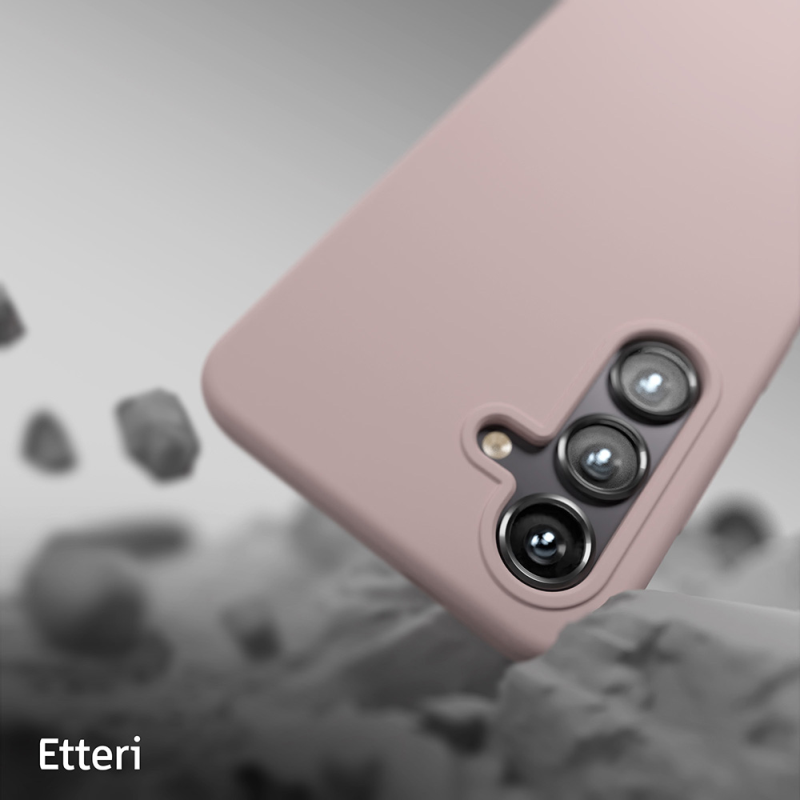 Silikonové pouzdro Etteri pro Samsung Galaxy A36 5G, růžová