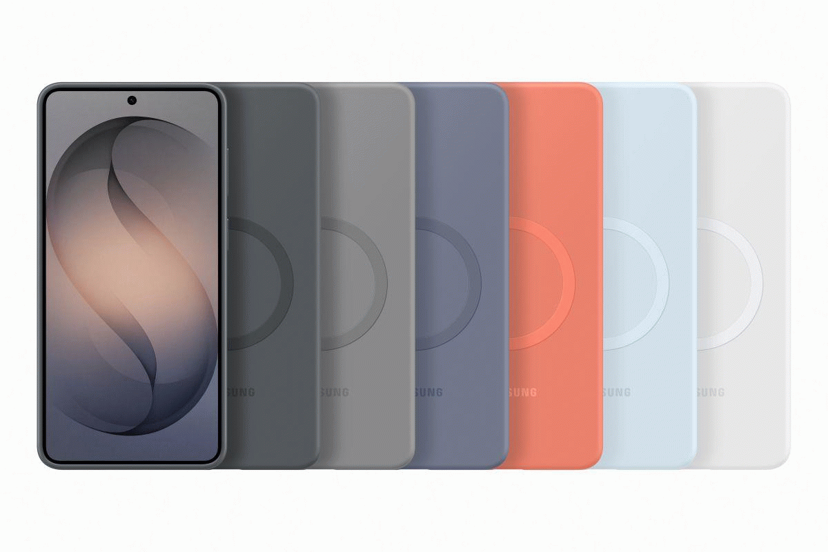 Kryt Samsung s magnetickým úchytem pro Samsung Galaxy S26 Plus EF-ES947CJEGWW, šedá