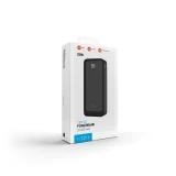 Powerbanka FIXED Zen2 20 s LCD displejem a výstupem PD 20W, 20 000 mAh, černá