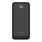 Powerbanka FIXED Zen2 20 s LCD displejem a výstupem PD 20W, 20 000 mAh, černá