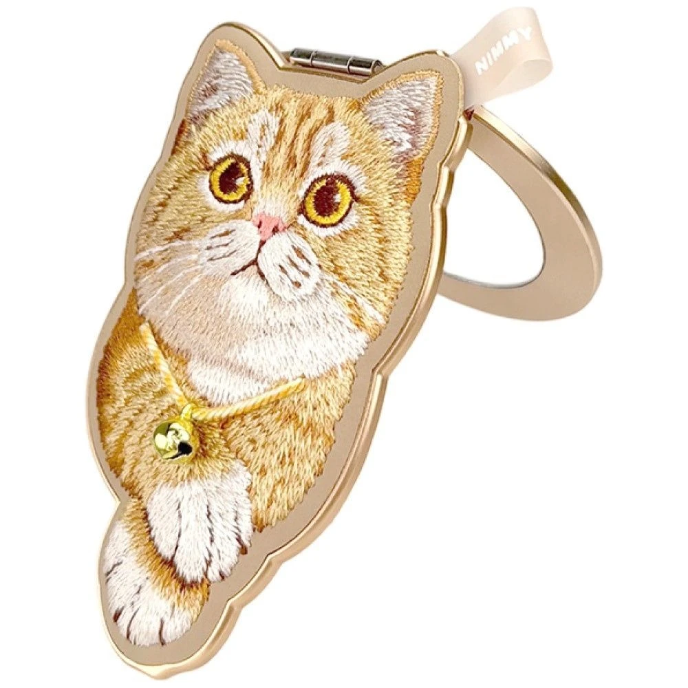 NIMMY magnetic hanger DENIM FASHION GINGER CAT brown