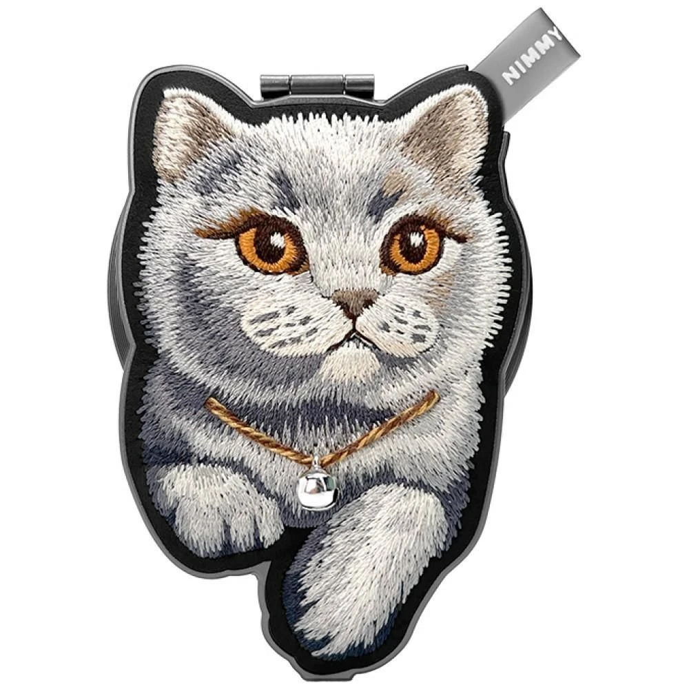 NIMMY magnetic hanger DENIM FASHION BRITISH SHORTHAIR CAT black