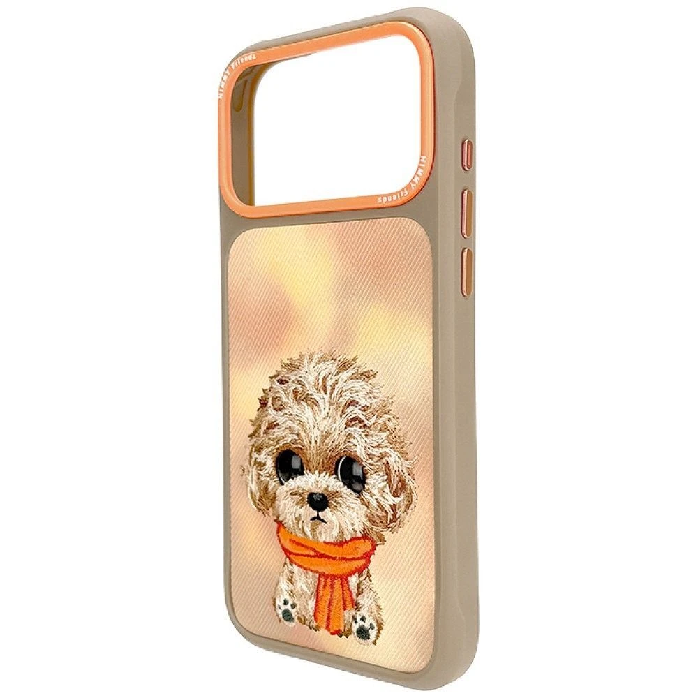 NIMMY case BIG EYED TEDDY POODLE for IPHONE 18 Pro/17 Pro brown