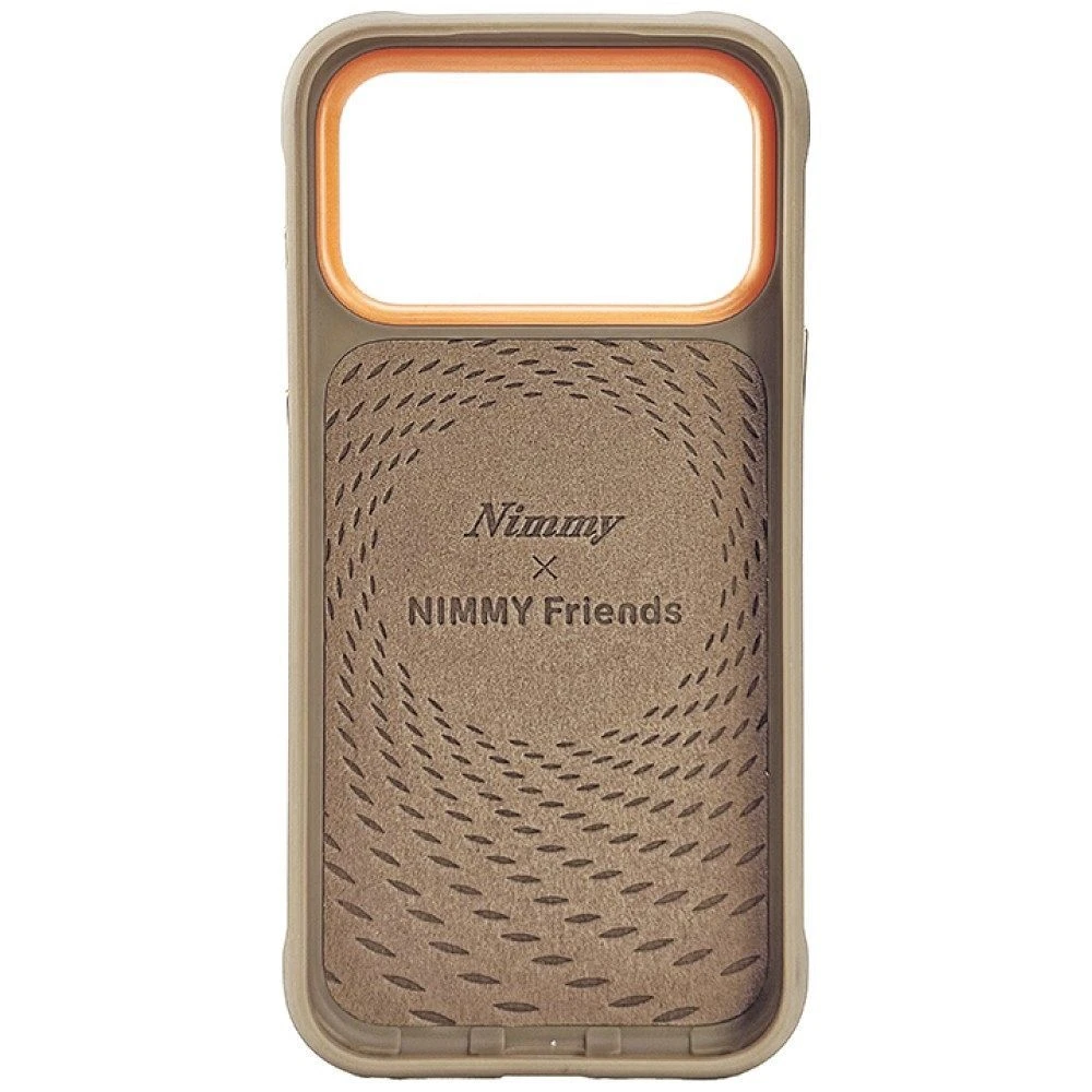 NIMMY case BIG EYED TEDDY POODLE for IPHONE 18 Pro/17 Pro brown