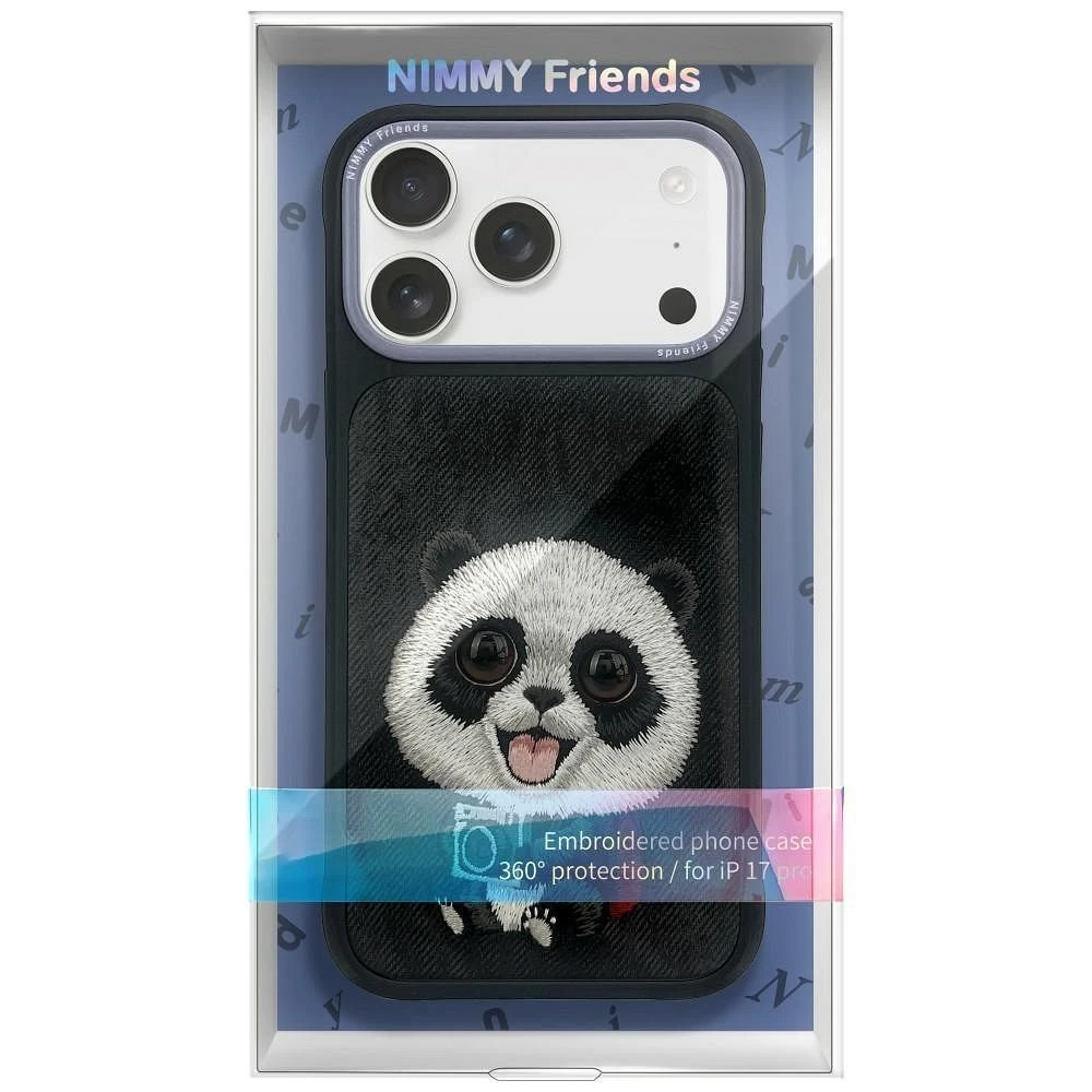NIMMY case BIG EYED GIANT PANDA for IPHONE 18 Pro/17 Pro black