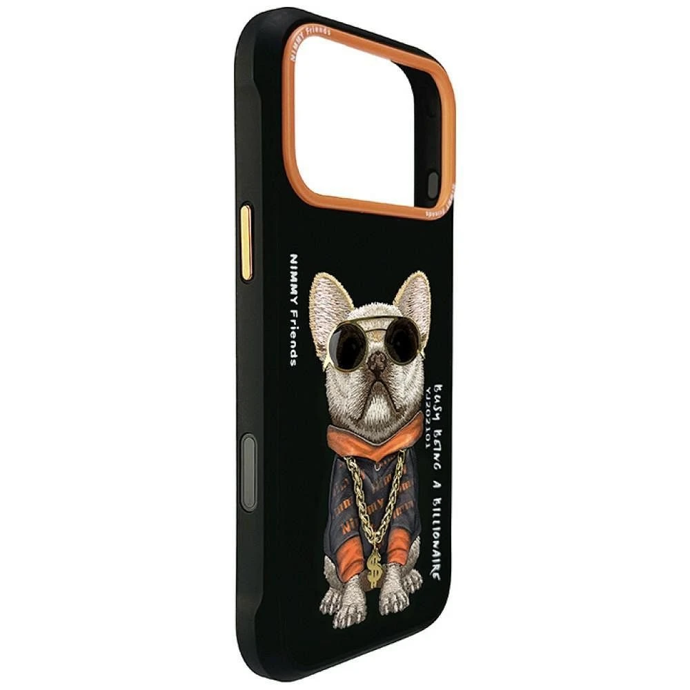 NIMMY case GLASSES COOL DOG for IPHONE 18 Pro Max/17 Pro Max black