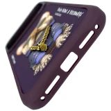 NIMMY case GLASSES COOL DOG for IPHONE 18 Pro Max/17 Pro Max purple