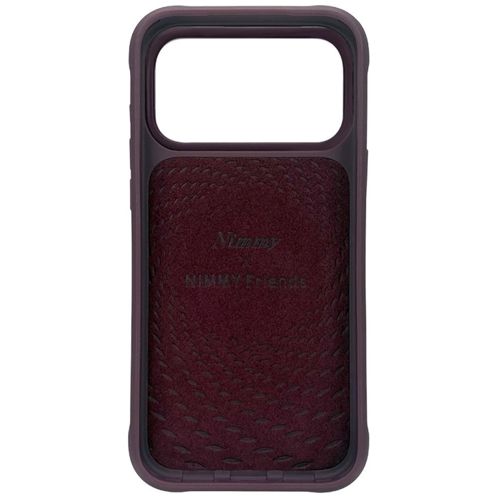 NIMMY case GLASSES COOL DOG for IPHONE 18 Pro Max/17 Pro Max purple