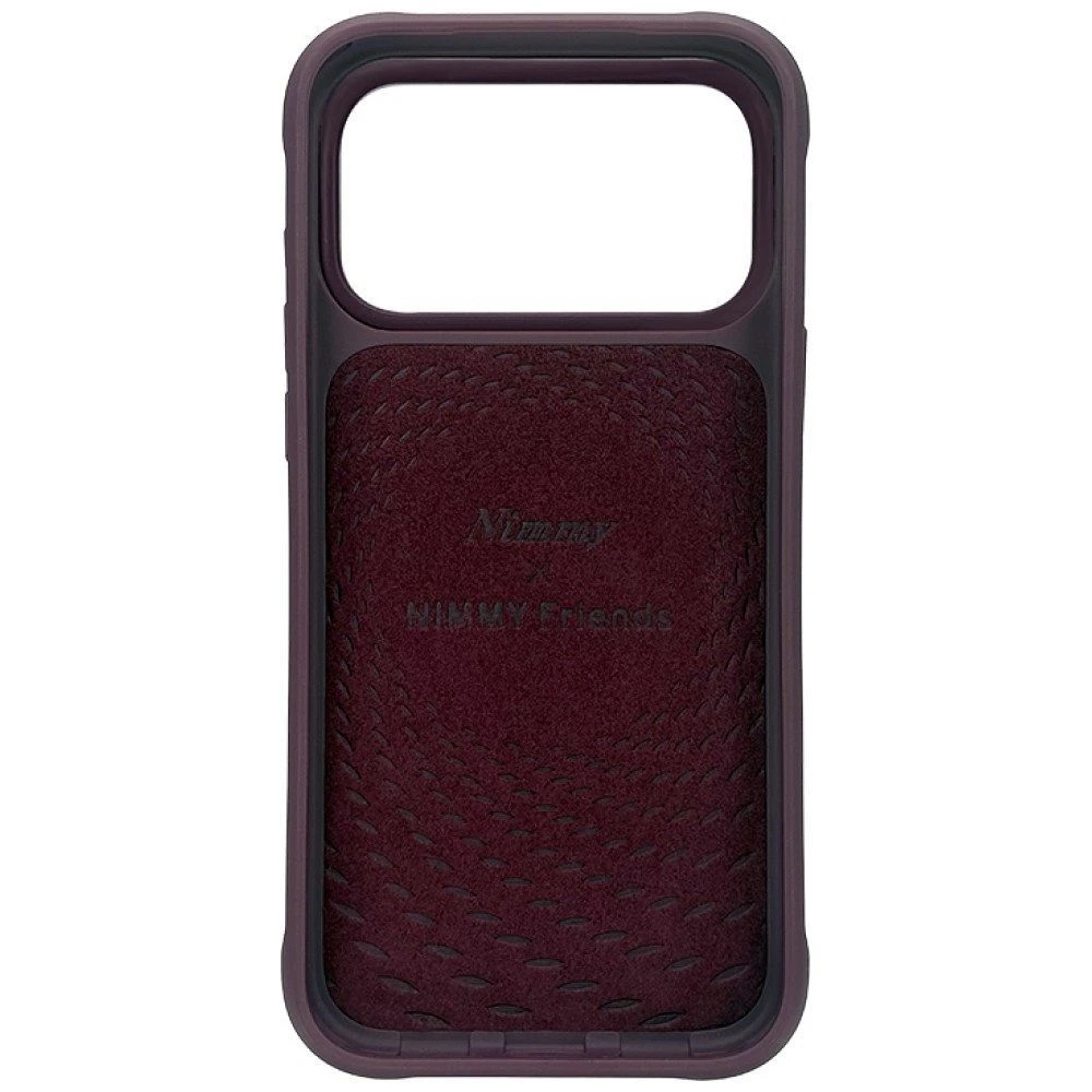 NIMMY case GLASSES COOL DOG for IPHONE 18 Pro/17 Pro purple