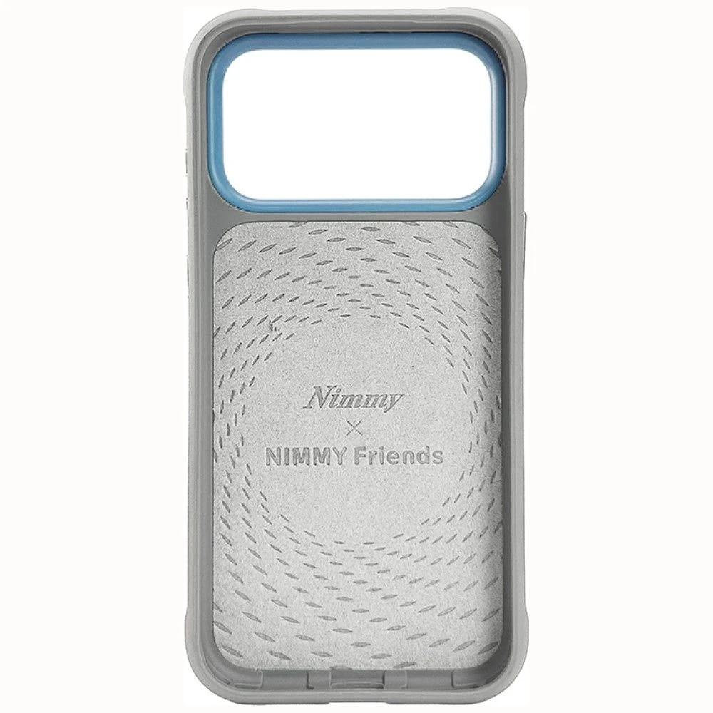 NIMMY case BIG EYED SILVER SHADED CAT for IPHONE 18 Pro/17 Pro grey