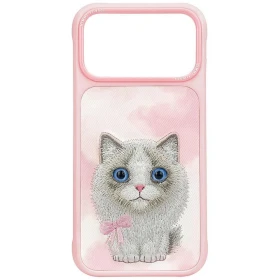 Zadní kryt NIMMY case BIG EYED RAGDOLL pro Apple iPhone 17 Pro / 18 Pro, růžová