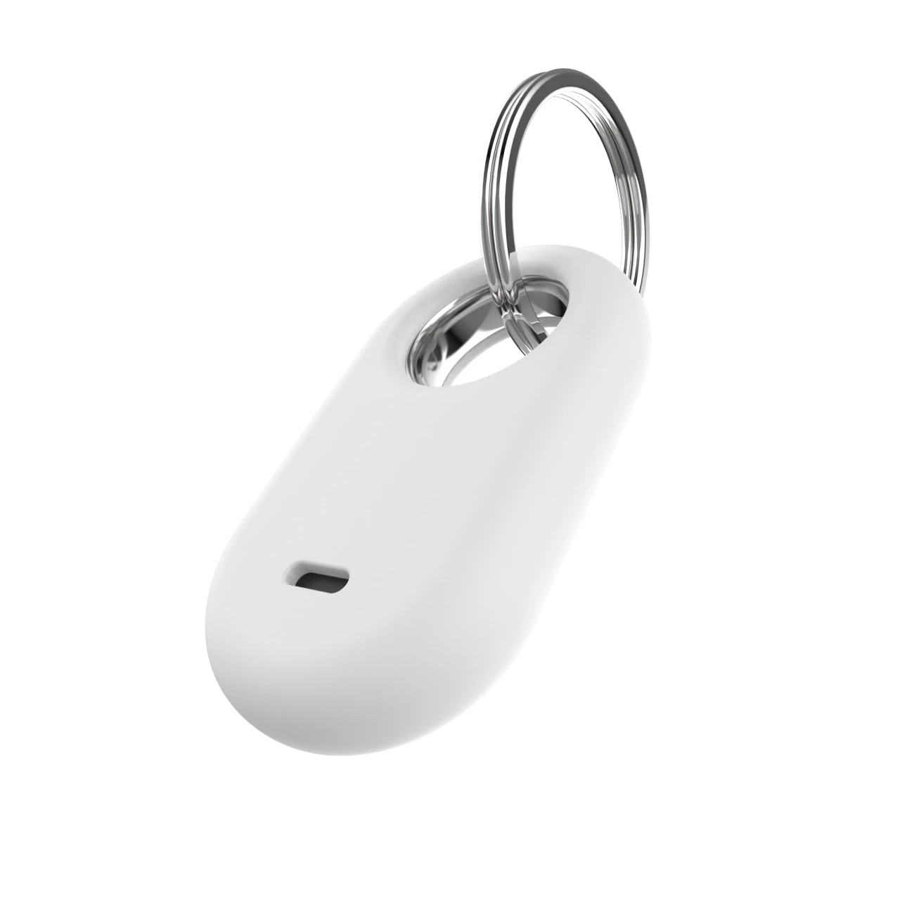 Silikonové pouzdro FIXED Silky pro Samsung SmartTag2, bílá