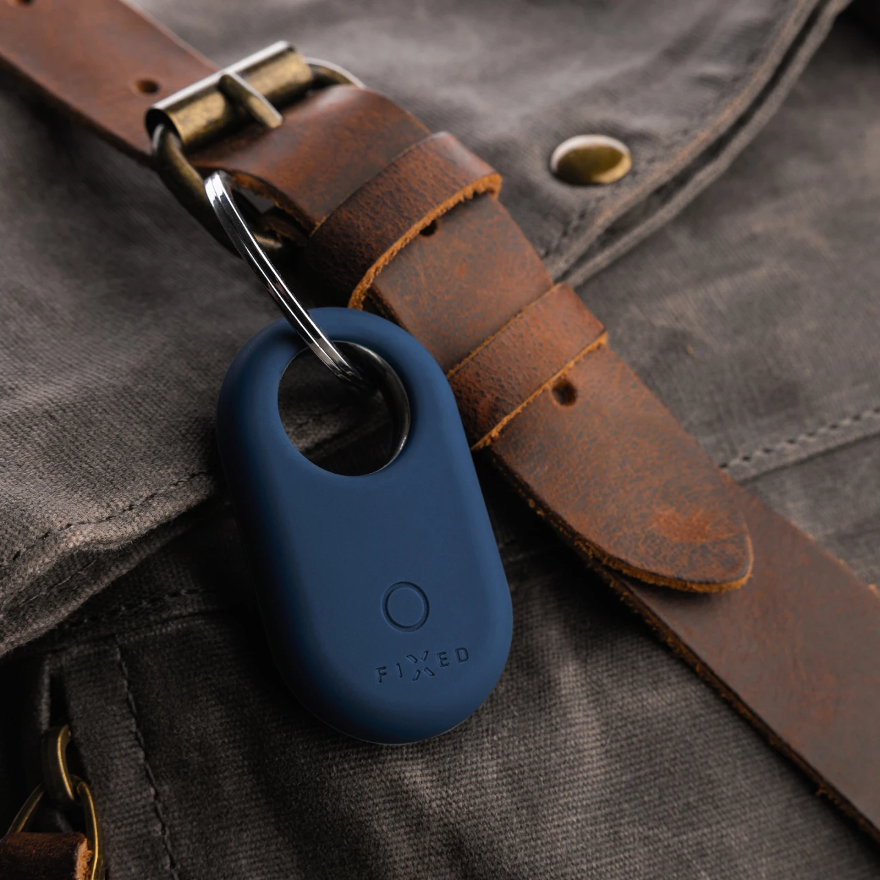 Silikonové pouzdro FIXED Silky pro Samsung SmartTag2, červená