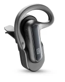 Bluetooth headset Cellularline CAR FLAT včetně nabíjecí základny do auta, černá