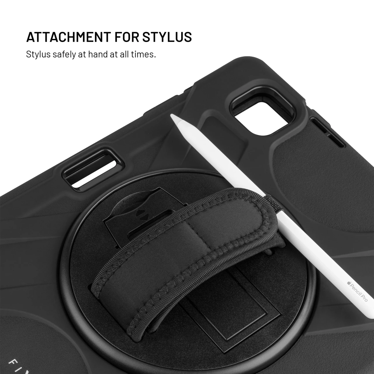Odolné pouzdro se stojánkem FIXED Rugged Tab Case pro Samsung Galaxy Tab A11+, černá