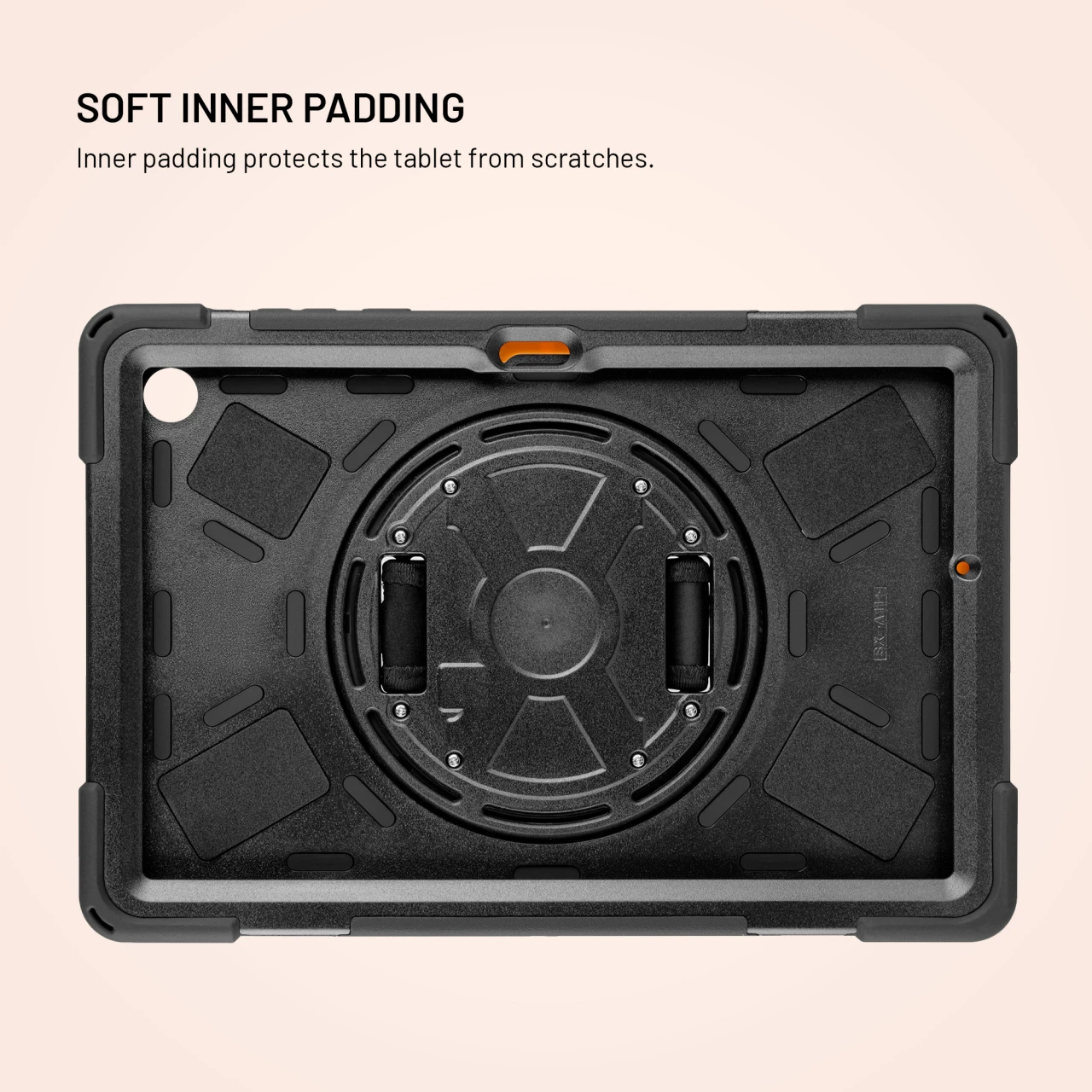 Odolné pouzdro se stojánkem FIXED Rugged Tab Case pro Samsung Galaxy Tab A11+, černá
